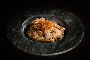 Risoto de filé mignon, um dos pratos servidos durante a Goiânia Restaurant Week