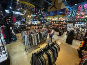 Roupas vendidas na loja texas center na black friday