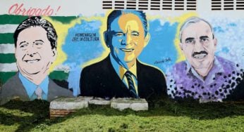 Painel em Aparecida de Goiânia homenageia Maguito, Iris e Léo Mendanha