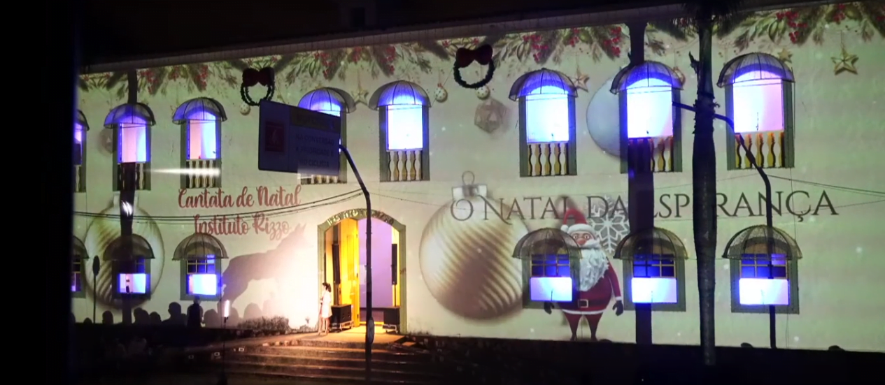 Cantata de Natal na sede do Instituto Rizzo