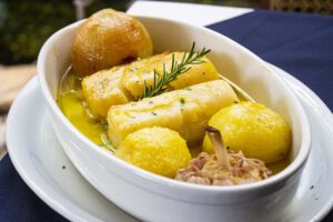 Ceia de Natal. Bacalhau do manata (Foto Divulgação)