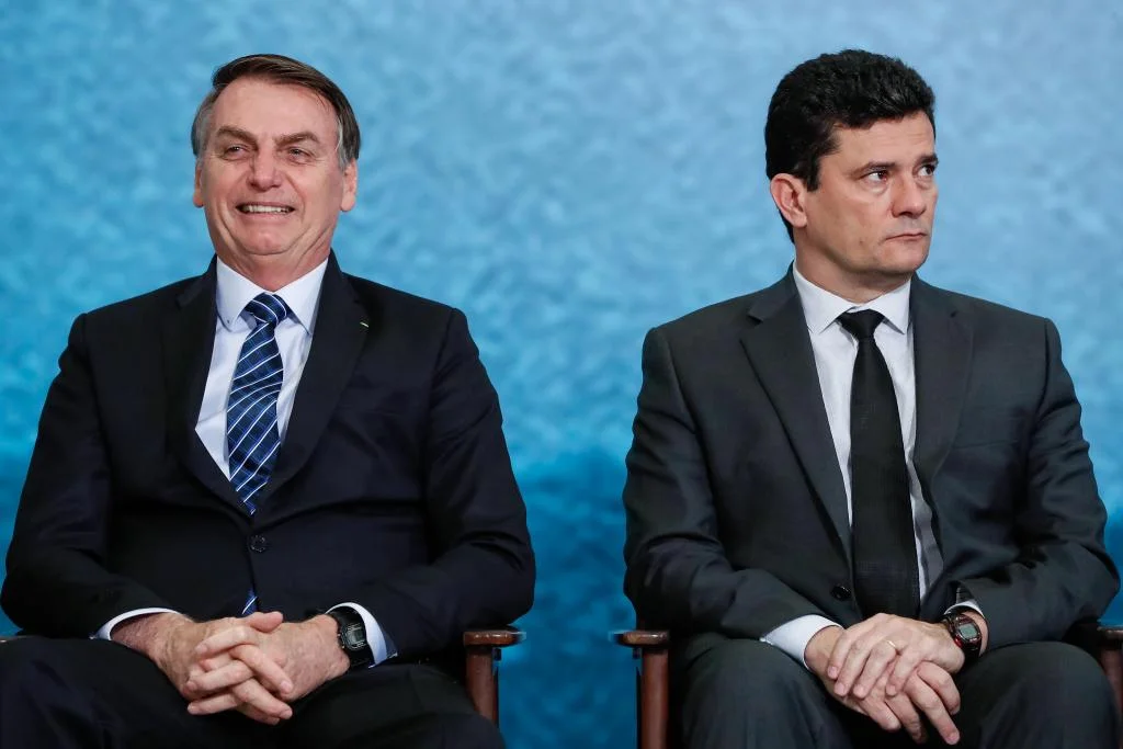 Bolsonaro diz que Moro não prega cartilha que o elegeu em 2018