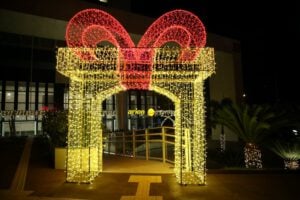 Órion Complex vai premiar melhor foto tirada com sua decoração natalina (Foto Divulgação).