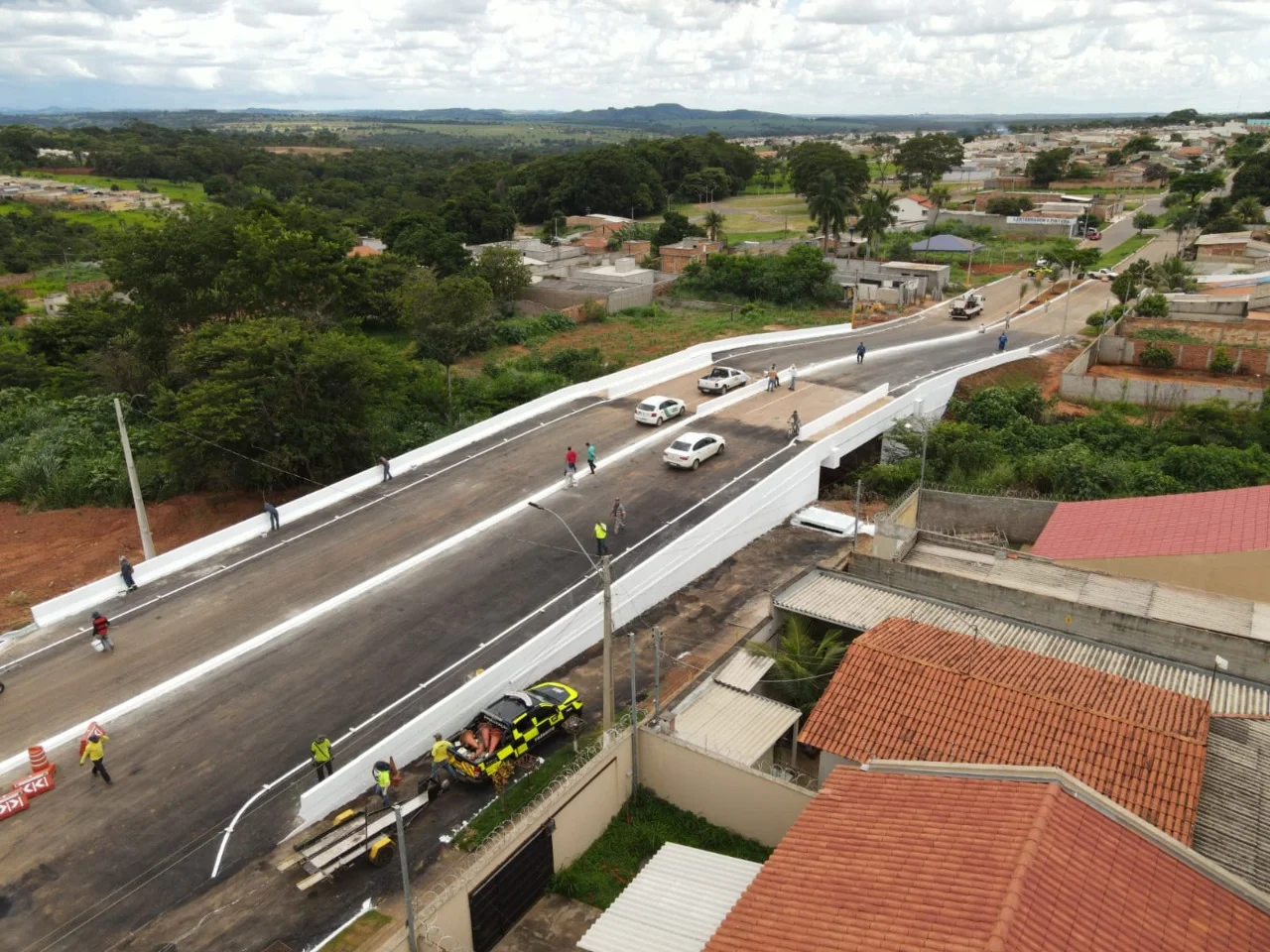 Prefeitura de Senador Canedo inaugura viaduto na Vila São Sebastião nesta quarta (29)