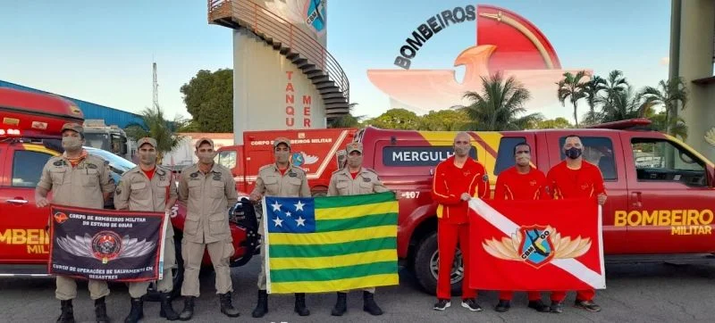 Goiás envia bombeiros para auxiliar em cidades alagadas na Bahia