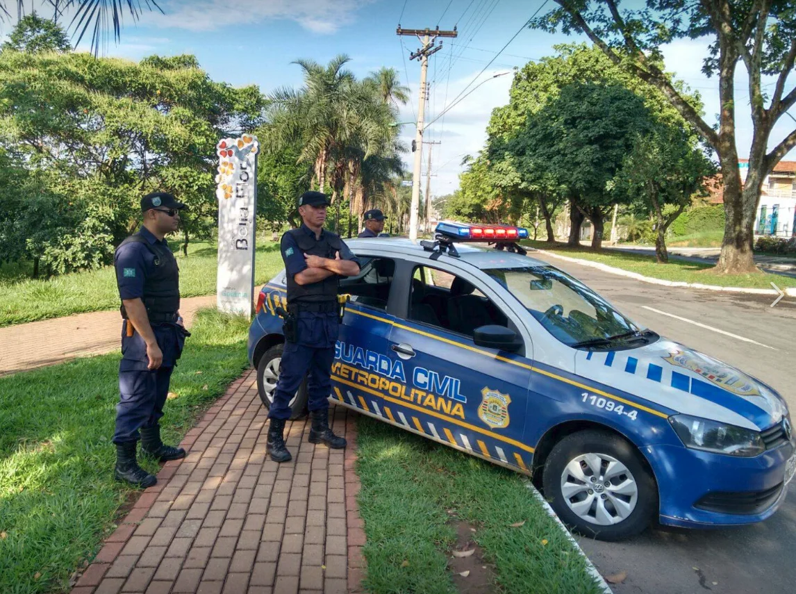 GCM de Aparecida prende quadrilha suspeita de roubar celulares em show neste fim de semana em Goiânia