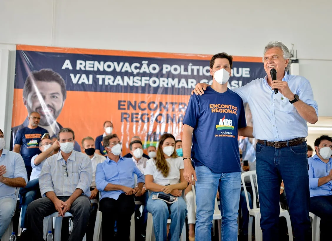 “Não temos pressa”, diz Caiado sobre definição para vaga da chapa ao Senado