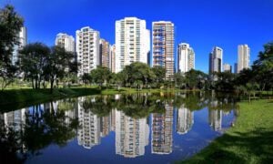 Parque Flamboyant, um dos mais visitados da cidade (Foto Jackson Rodrigues Prefeitura de Goiânia).