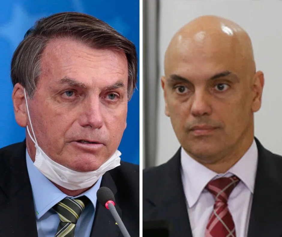 Bolsonaro volta a provocar Alexandre de Moraes: ‘vai me prender?’, pergunta