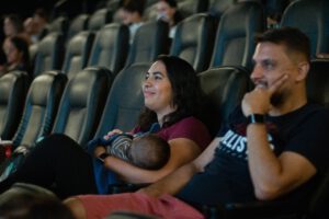 CineMaterna traz oportunidade para mães, pais e bebês de Goiânia (Foto divulgação).