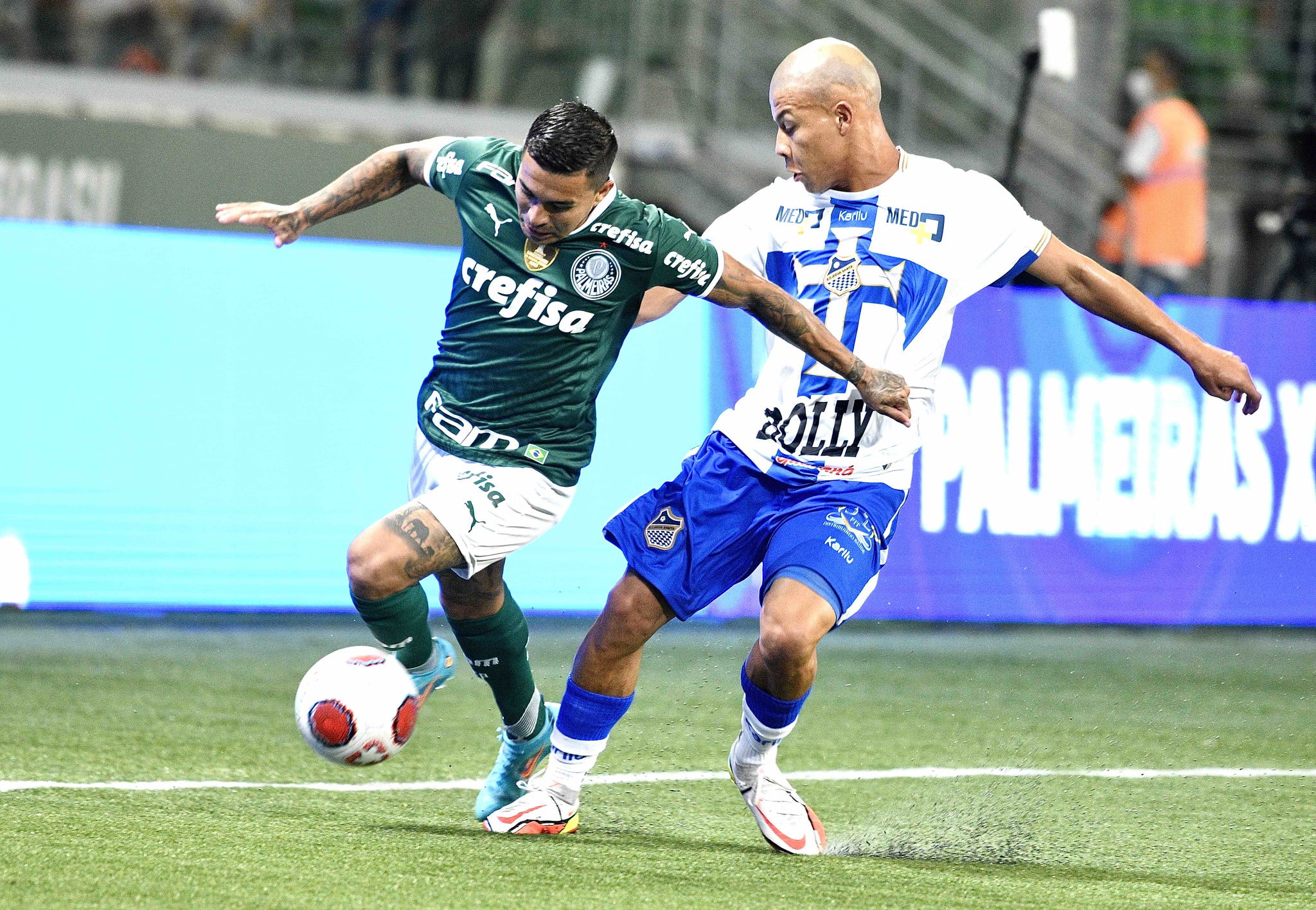 Em jogo de pouco brilho, Palmeiras vence o Água Santa e viaja invicto ao Mundial