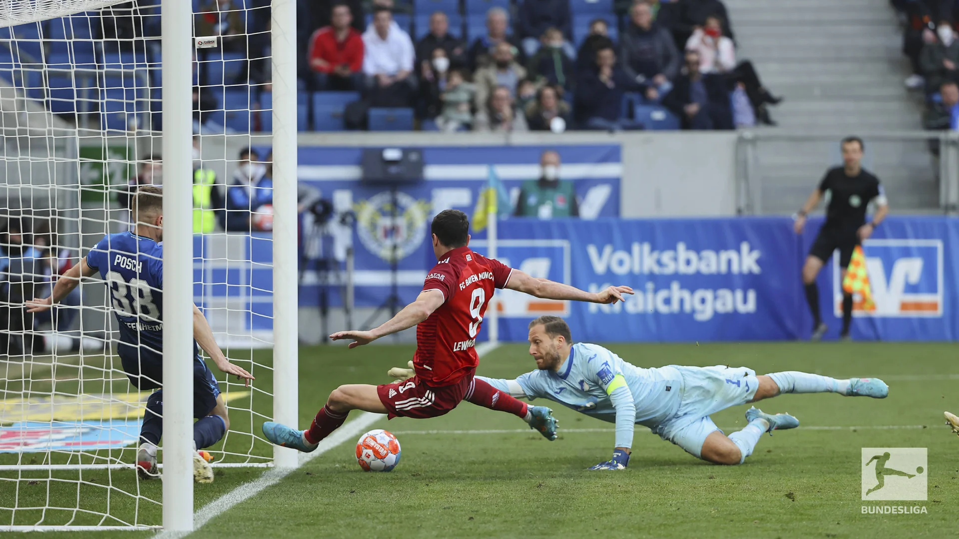 Lewandowski inicia reação, mas Bayern não consegue virar e empata com Hoffenheim