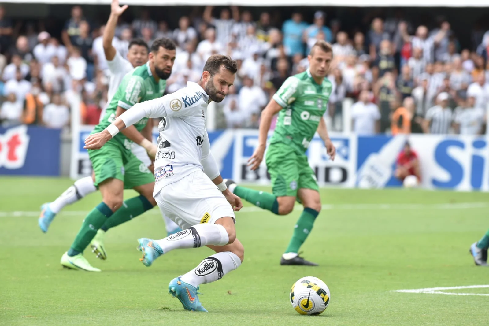 Santos inicia trilogia com o Coritiba com boa vitória em casa pelo Brasileirão