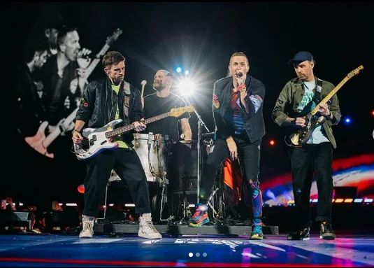 Coldplay realiza 11 shows no Brasil, em 2023 (Foto Stevierae / Reprodução/ Instagram)