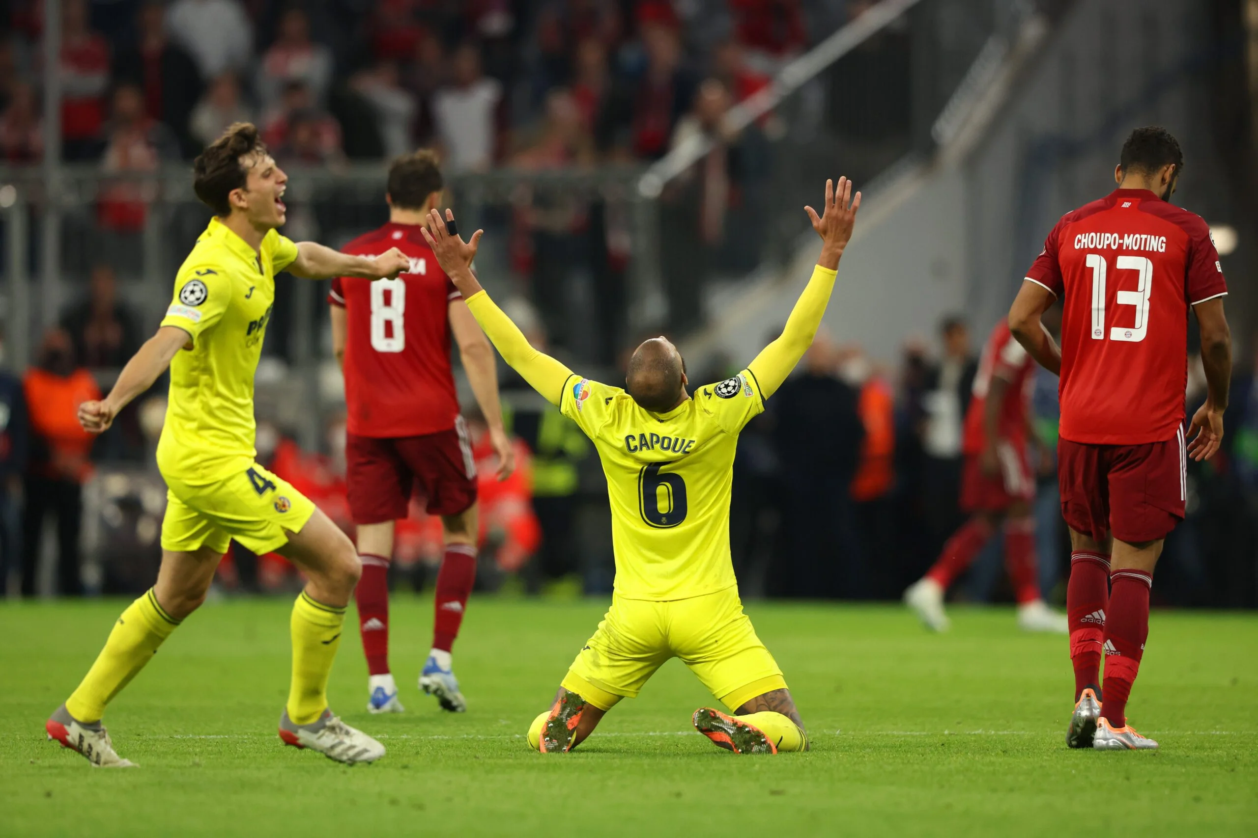 Villarreal empata no fim, elimina Bayern e avança à semi da Liga dos Campeões