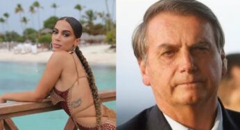 Anitta é alvo de Bolsonaro após publicação sobre DiCaprio e título de eleitor