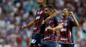 Bahia domina jogo do começo ao fim, goleia Londrina e retoma liderança da Série B