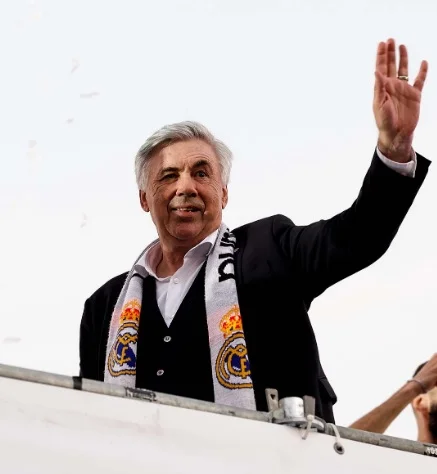 Ancelotti sonha com marca histórica e é admirado por perfil equilibrado e humilde