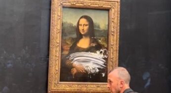 ‘Mona Lisa’, obra de Da Vinci, sofre ataque de visitante no Louvre