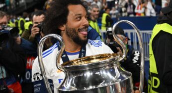 Marcelo dá adeus ao Real Madrid com título: ‘Não podia terminar melhor’