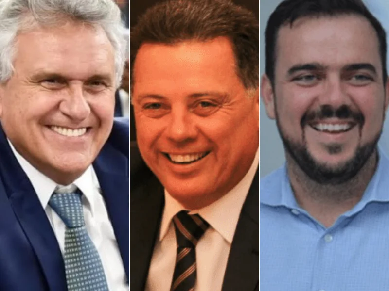 Pesquisa Real Time Big Data: Caiado, 34%, Marconi; 19% e Mendanha com 18%