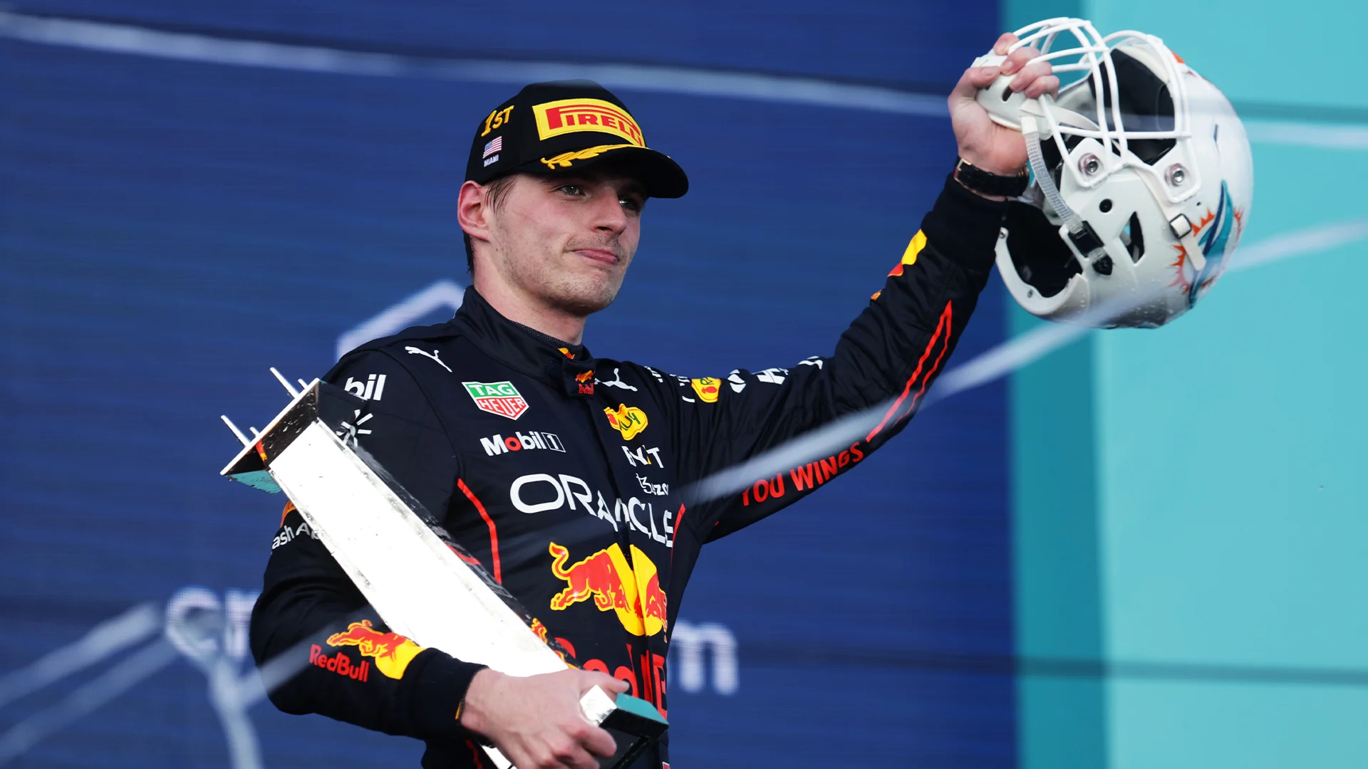 Verstappen ultrapasa dupla da Ferrari no início e vence 1ª edição do GP de Miami