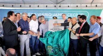 Prefeito de Goiânia inaugura Complexo Viário Jamel Cecílio