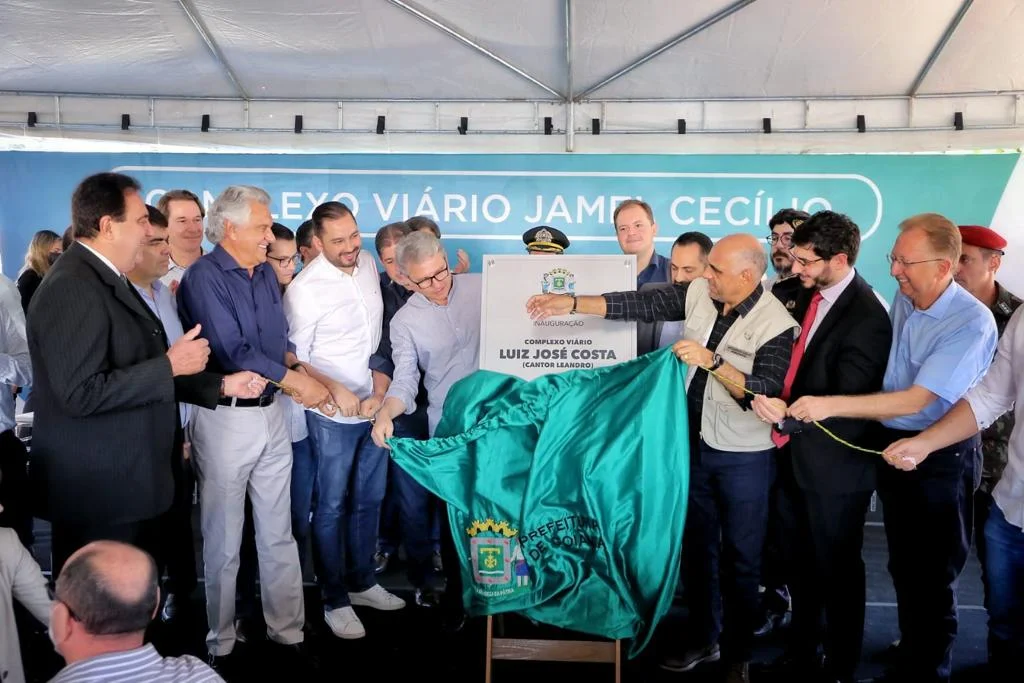 Prefeito de Goiânia inaugura Complexo Viário Jamel Cecílio