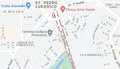 Avenida Terceira Radial é interditada nesta terça (13) para retirada de lixo e materiais inservíveis