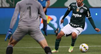 Palmeiras assume a liderança do Brasileirão com goleada sobre o Botafogo