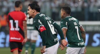 Atlético abre vantagem, mas sofre quatro gols em oito minutos e acaba derrotado pelo Palmeiras