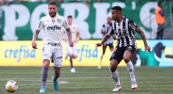 Palmeiras e Atlético-MG empatam e deixam Corinthians na liderança do Brasileirão