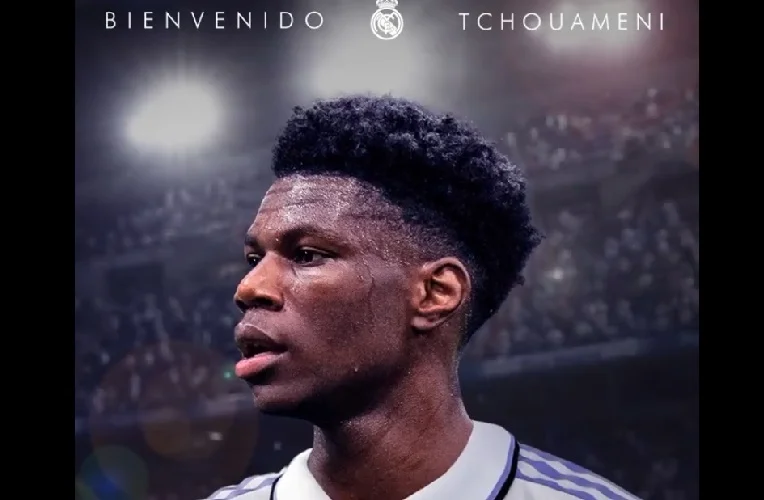 Real Madrid anuncia contratação de Tchouaméni, 2ª venda mais cara do Monaco