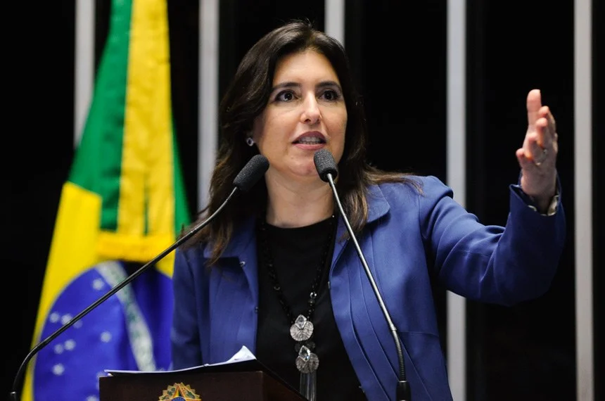 Simone Tebet, em Salvador, diz que vai propor ouvidoria feminina em estatais