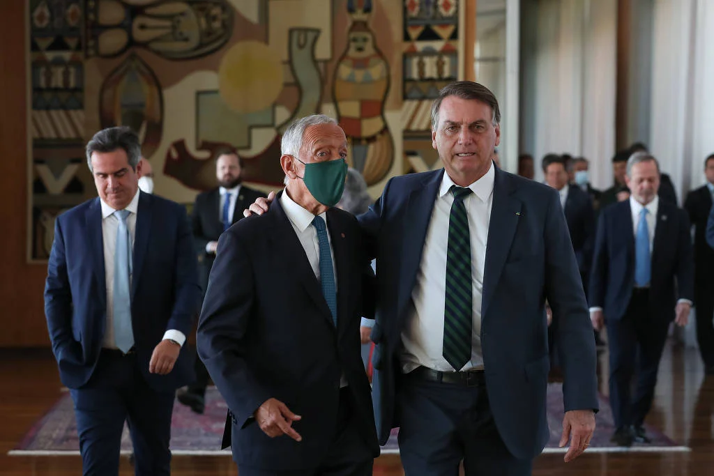 Bolsonaro cancela agenda com presidente de Portugal após saber de encontro com Lula