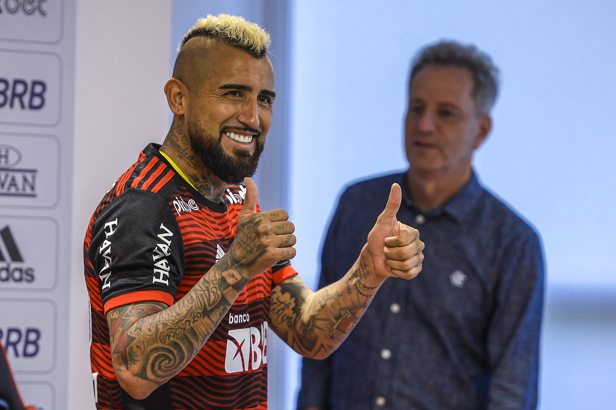 Vidal almeja a Libertadores no Flamengo: ‘Se quisesse férias, ficaria no Chile’