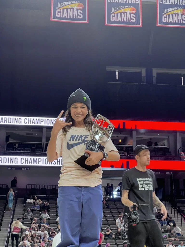 Rayssa Leal vence etapa da Liga Mundial de Skate com virada na última manobra