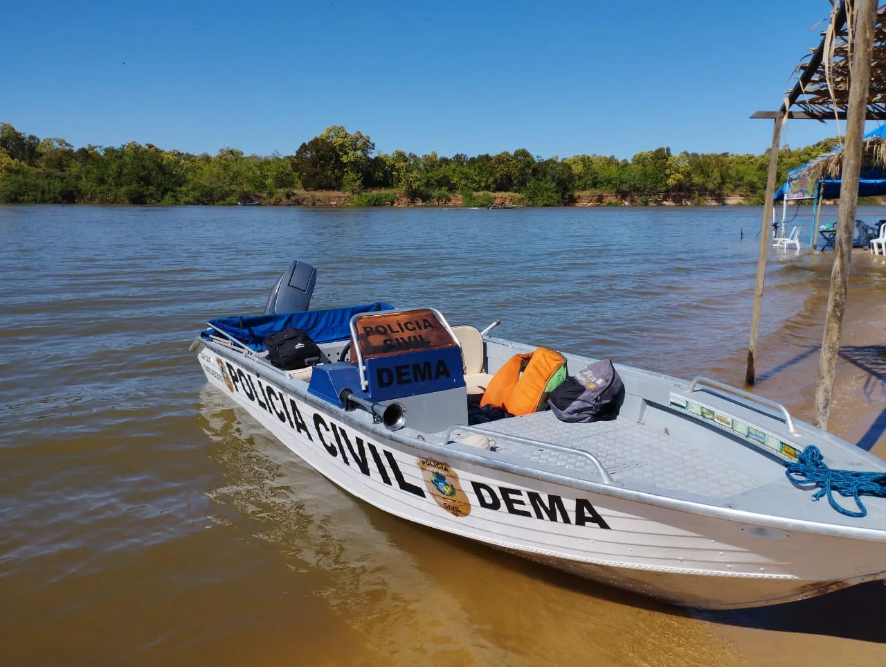 Polícia Civil investiga retirada de água de forma irregular do Rio Araguaia