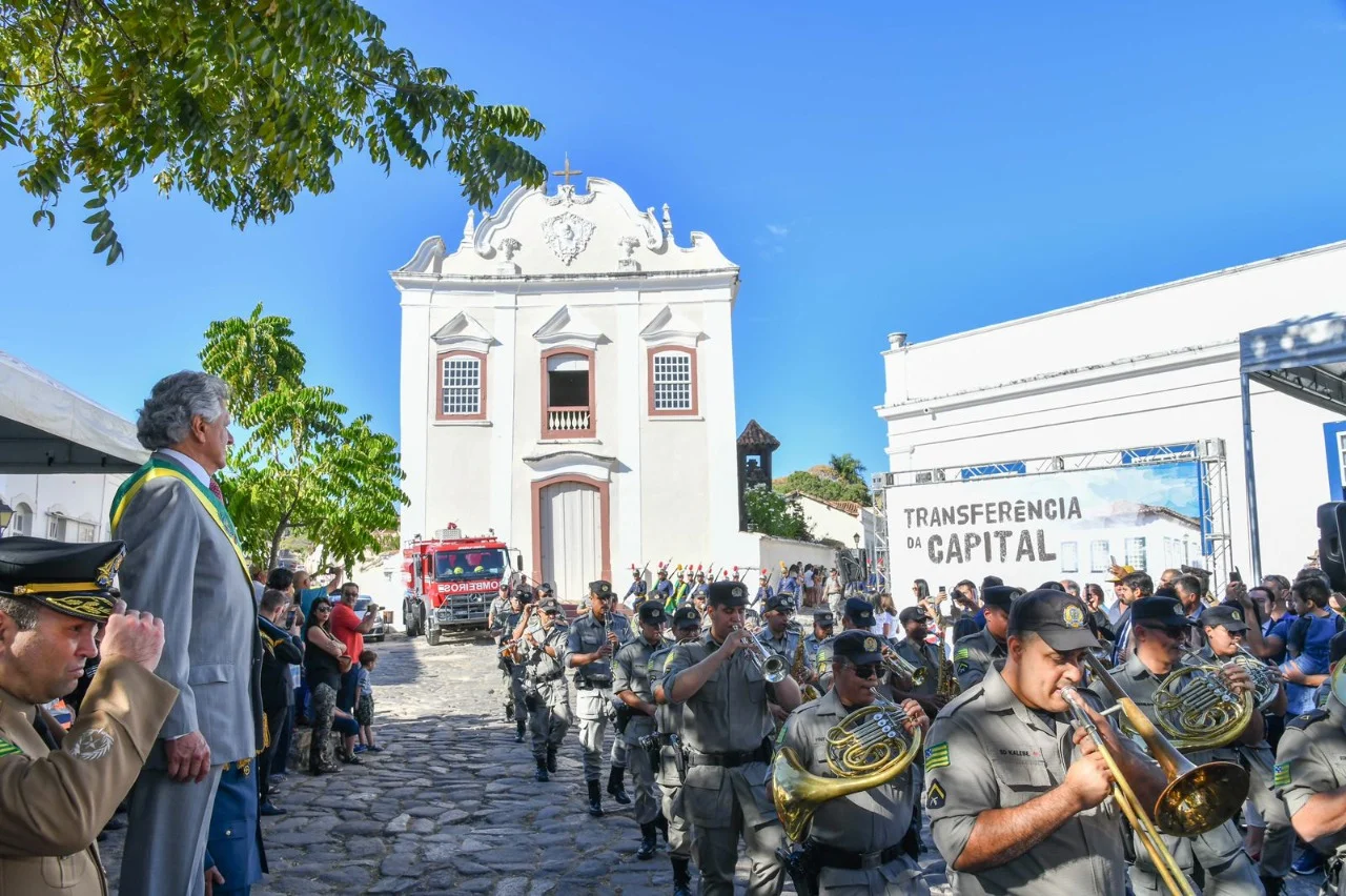 Capital do Estado será transferida simbolicamente para a cidade de Goiás