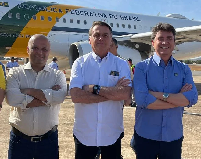 Bolsonaro chega em Goiânia para convenção do PL