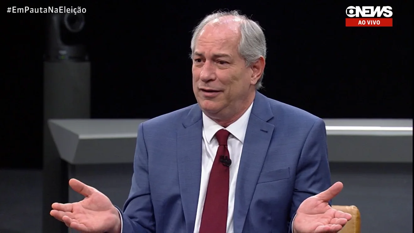 Ciro Gomes diz que apoia Ronaldo Caiado em Goiás e que está à espera do PSD e União Brasil para definir vice