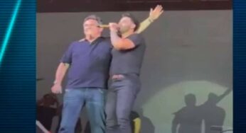 Ciro Nogueira é vaiado e público grita “Lula” em show de Gusttavo Lima no interior do Piauí; veja vídeo