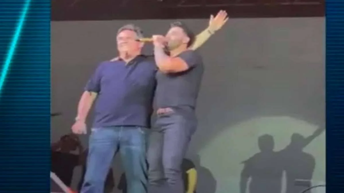 Ciro Nogueira é vaiado e público grita “Lula” em show de Gusttavo Lima no interior do Piauí; veja vídeo