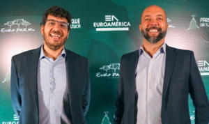 Daniel Turrión e Márcio Pereira de Melo, diretores da EuroAmérica - EuroPark ( Foto divulgação).