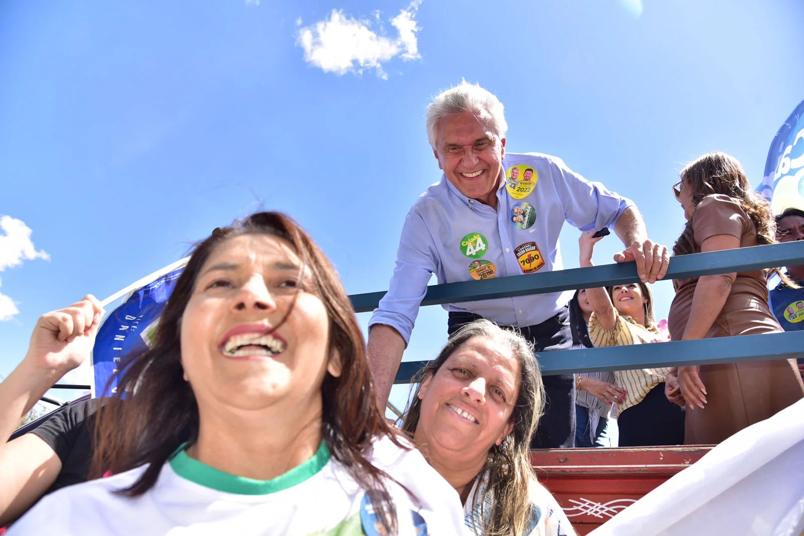 Caiado participa de carreatas em Campo Limpo, Ouro Verde e Petrolina, nesta quarta-feira (24)