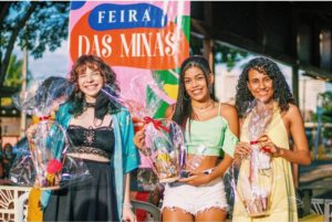 Ação social fará a arrecadação de produtos de higiene feminina na Feira das Minas (Foto divulgação).