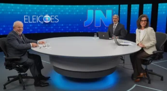 Entrevista com Lula eleva audiência da TV Globo mas não supera a de Bolsonaro