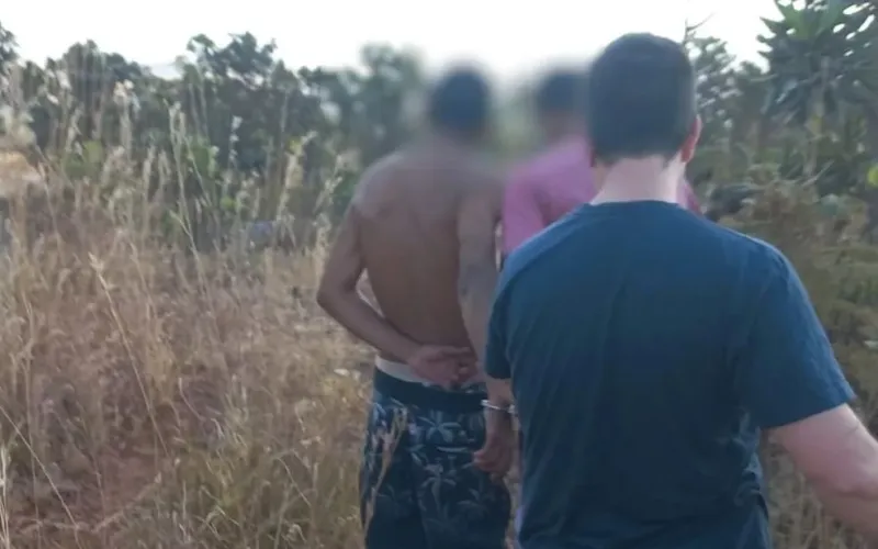 Preso trio suspeito de matar homem e ocultar cadáver, em Planaltina de Goiás