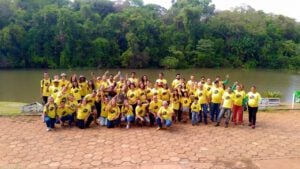 Dia Mundial da Limpeza - Grupo de voluntários de 2018 (Foto divulgação).