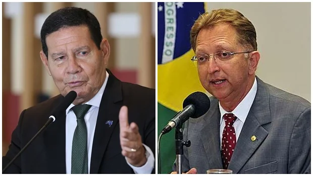 Mourão pede para eleitores “do Goiás” votarem em João Campos para senador